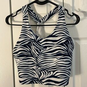 Cropped workout tank